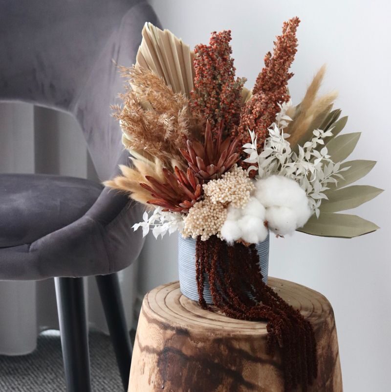 COPPER GLOW PRESERVED BLOOMS