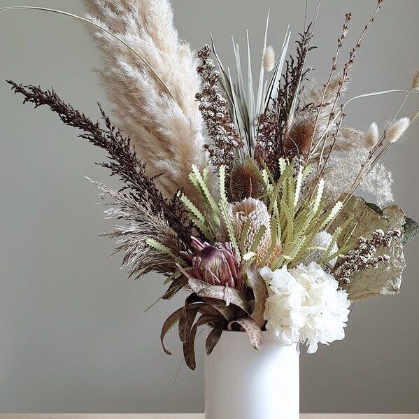 Dried and preserved flowers Melbourne — Mimosa Flowers-3